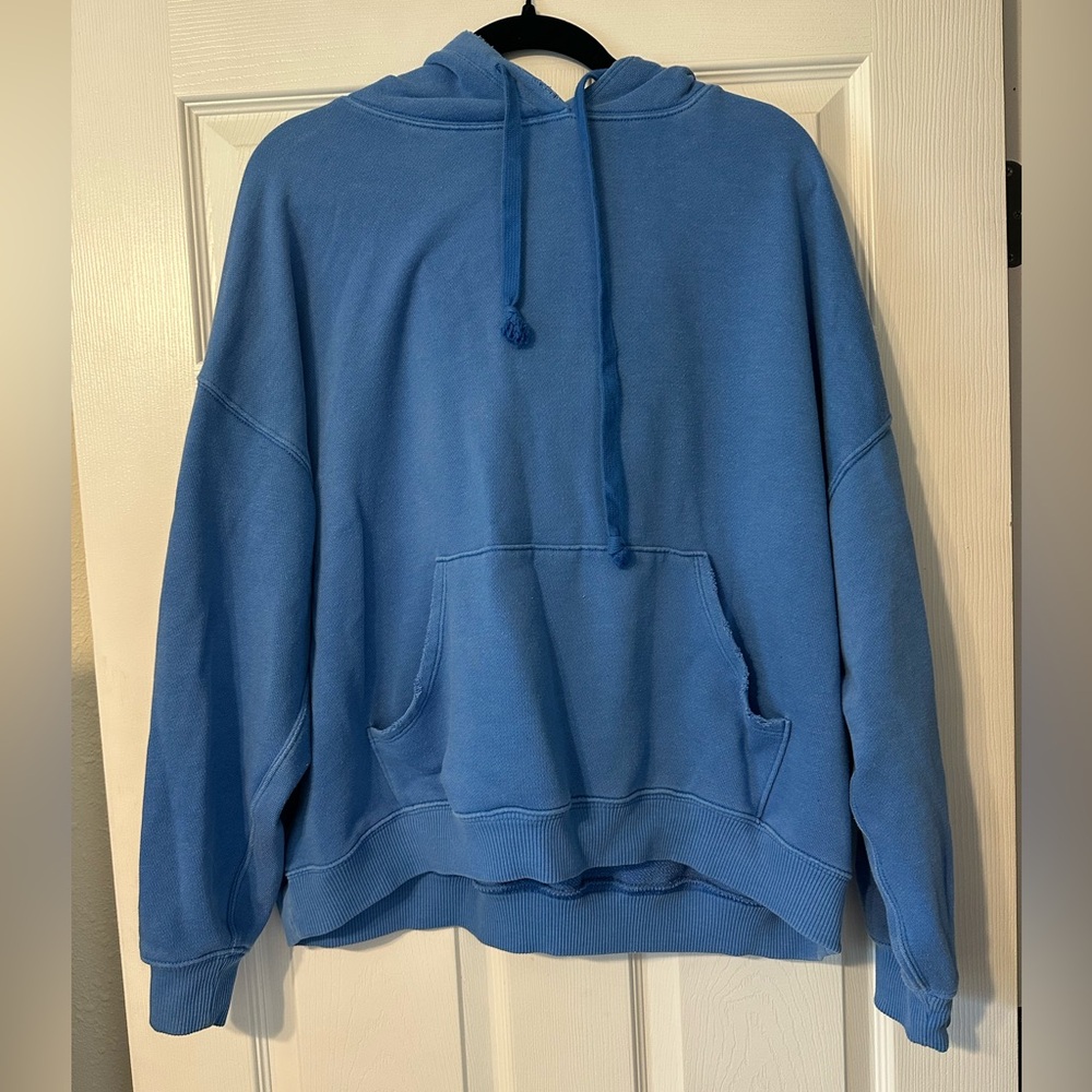 aerie Oversized Hoodie in Blue